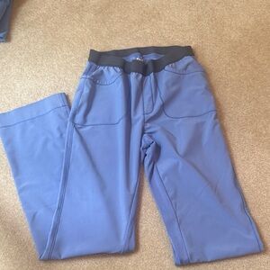 Cherokee Infinity ceil blu scrub. Pant with elastic waist band